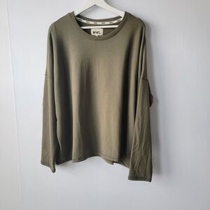 Madewell Olive Green Sweatshirt